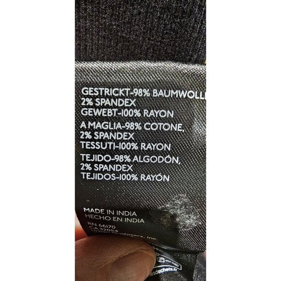 Anthropologie RARE FIND Romantic, Whimsical Medium Black Ruffle Trim Long Sleeve - Picture 5 of 9